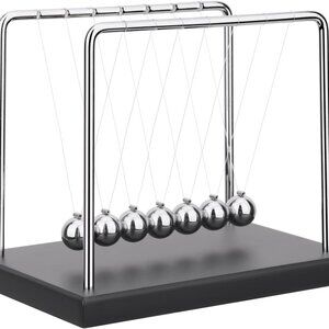 New Newtons Cradle Balance Balls Science Physics Gadget Desktop Decoration